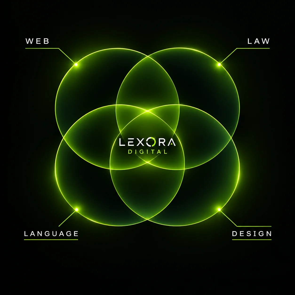 Wo Web, Recht, Sprache und Design sich überschneiden: Websites, die richtig aussehen, richtig funktionieren, sorgsam mit Daten umgehen und jeden Kunden ansprechen.